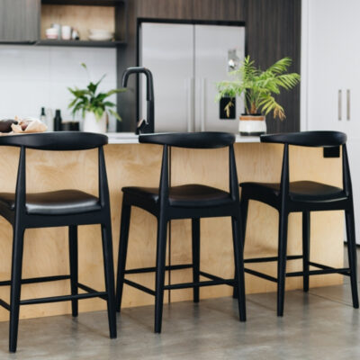 Wooden Leather Bar Stools In Nz, Pacific Rim Furniture New Plymouth