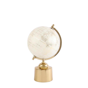 Decorative Globe on Gold Base