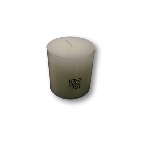 Wax small cylinder candle